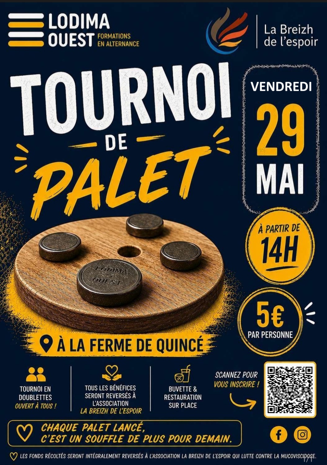 Affiche de l'évènement: CONCOURS DE PALETS 